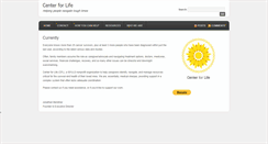 Desktop Screenshot of centerforlife.org